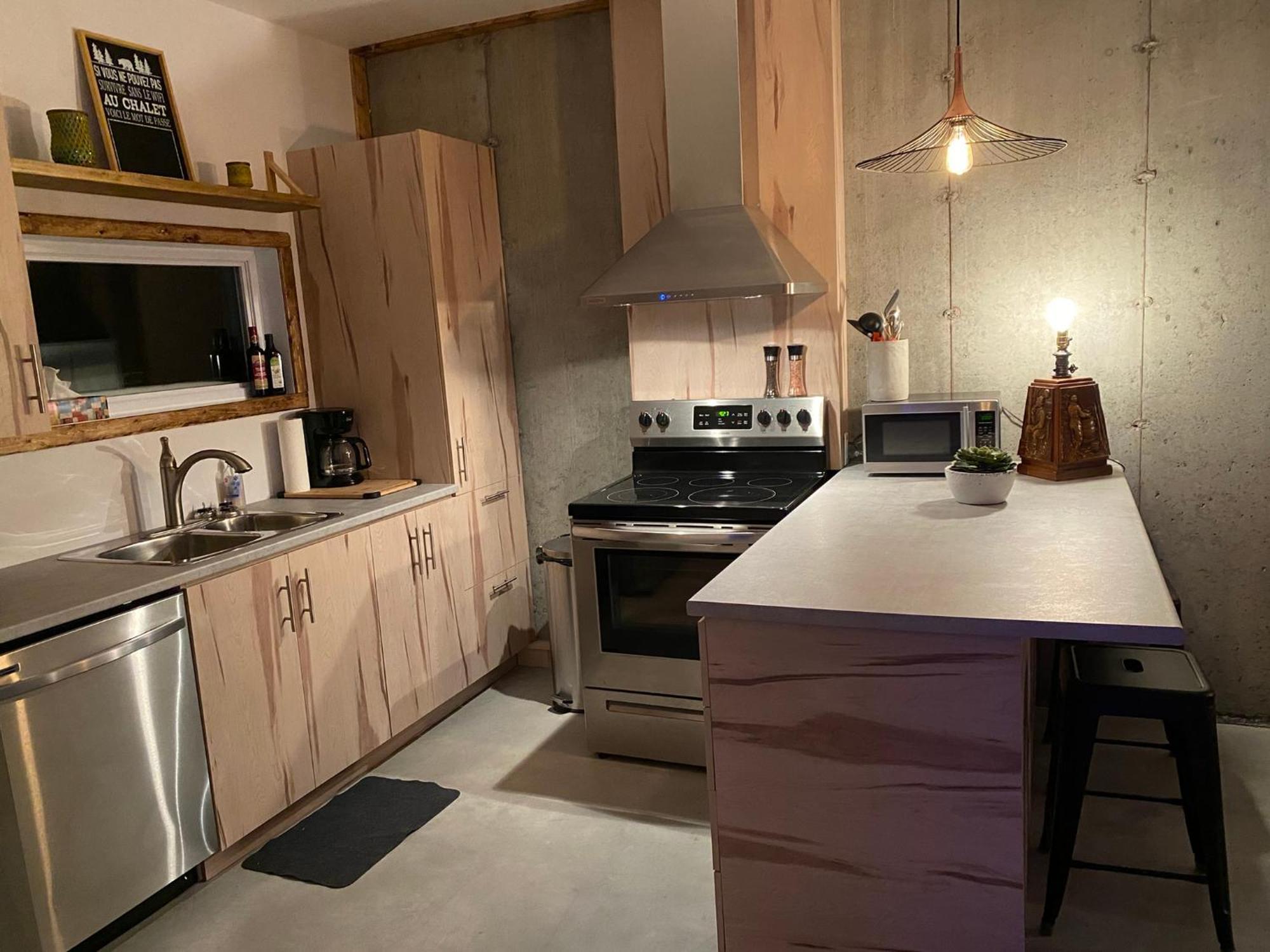 Chalet Mont Edouard De 4 Unites L'Anse-Saint-Jean Ngoại thất bức ảnh